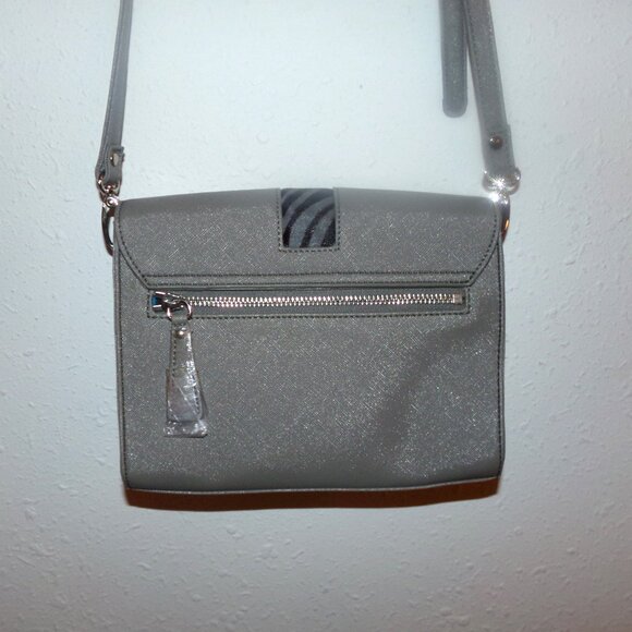 NEW SHARIF GRAY SMALL CROSSBODY BAG - Picture 2 of 13